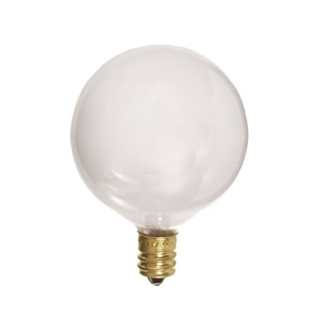 40W Bulb Socket Light Bulb White Glass